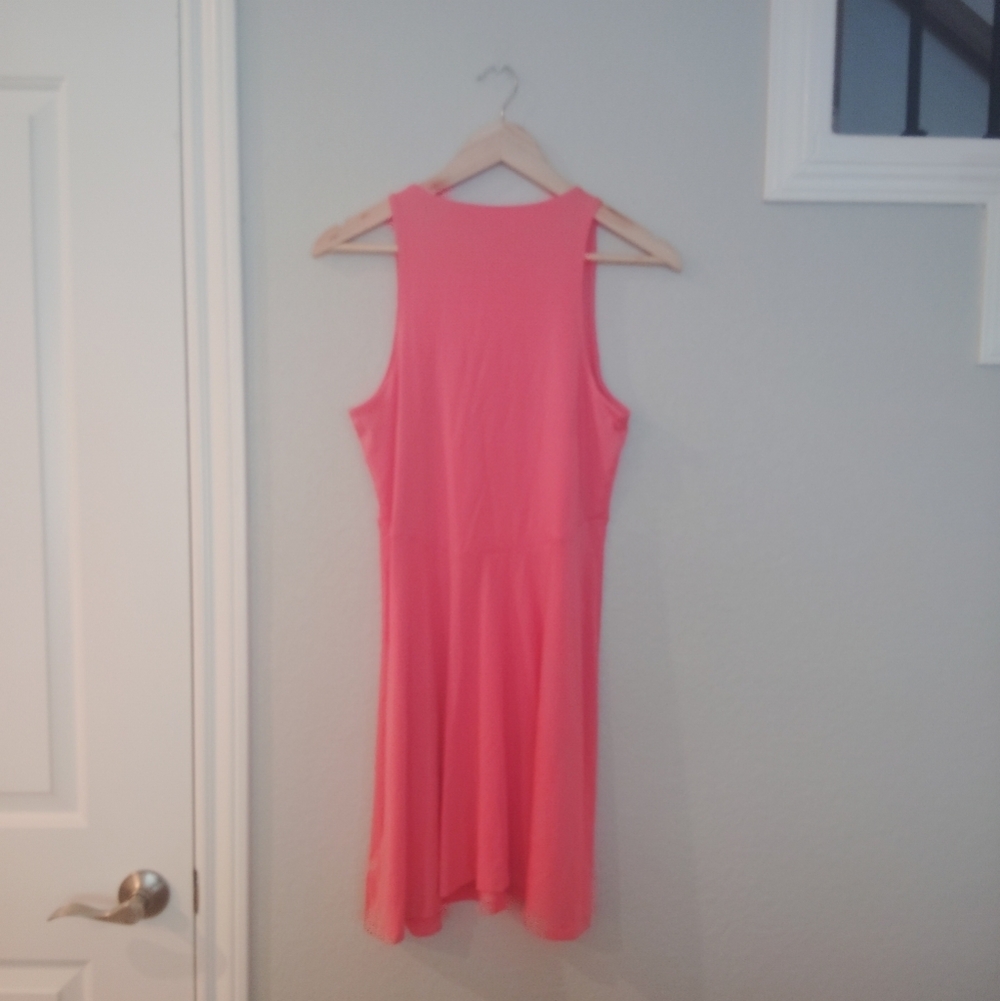 Athleta Sleeveless Halter Midi Dress - Picture 3 of 5